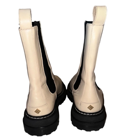 Sandro Chelsea style platform boots with screws - Picture 3 of 7